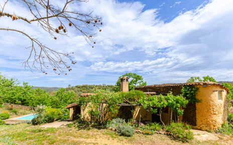A rustic traditional stone cottage (from parking area) 
